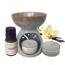 Essential Oil Burner Set (Vanilla)